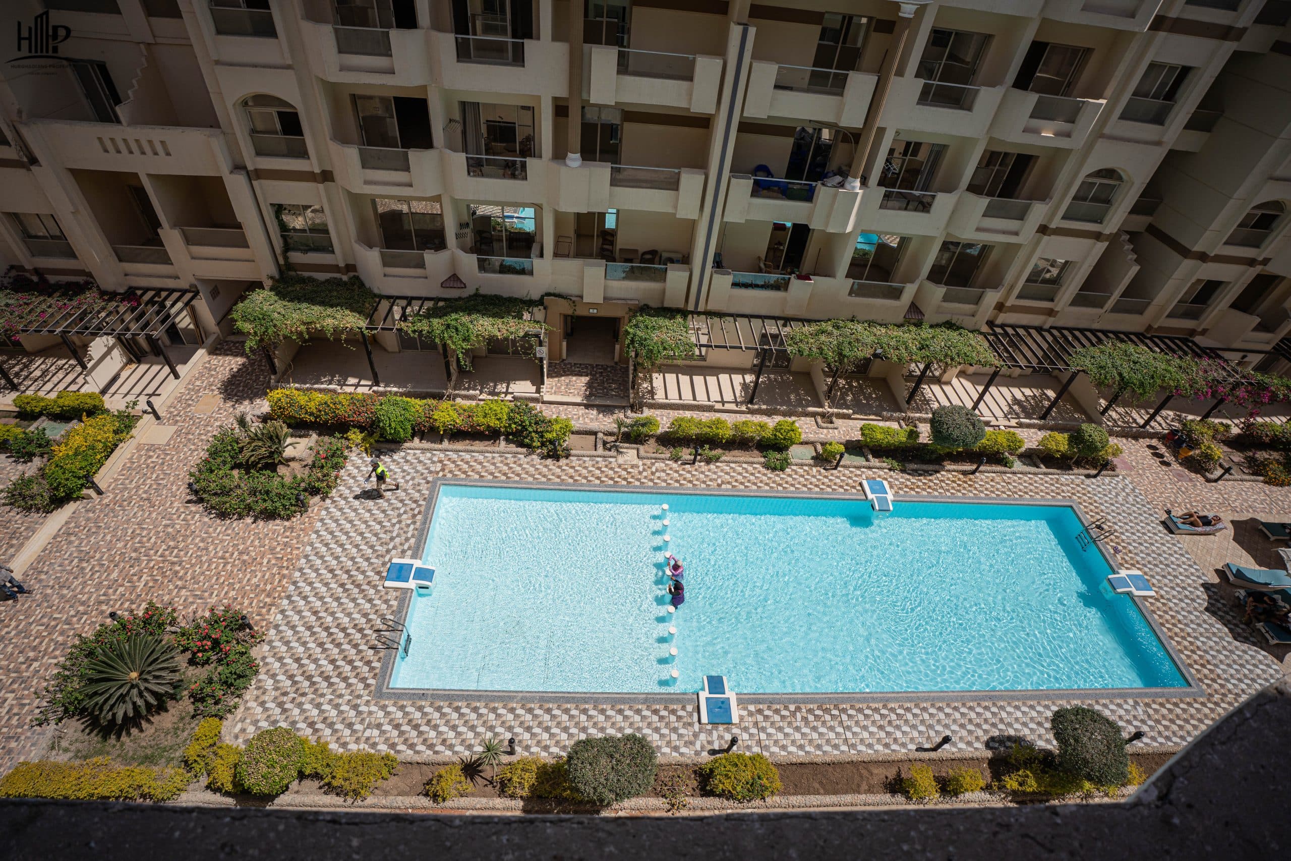 Luxury Sahl Hasheesh resort with pristine beach and crystal-clear Red Sea waters