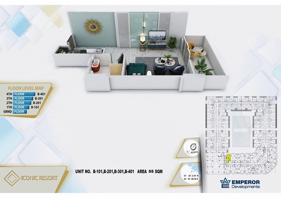 1 Bedroom Apartment