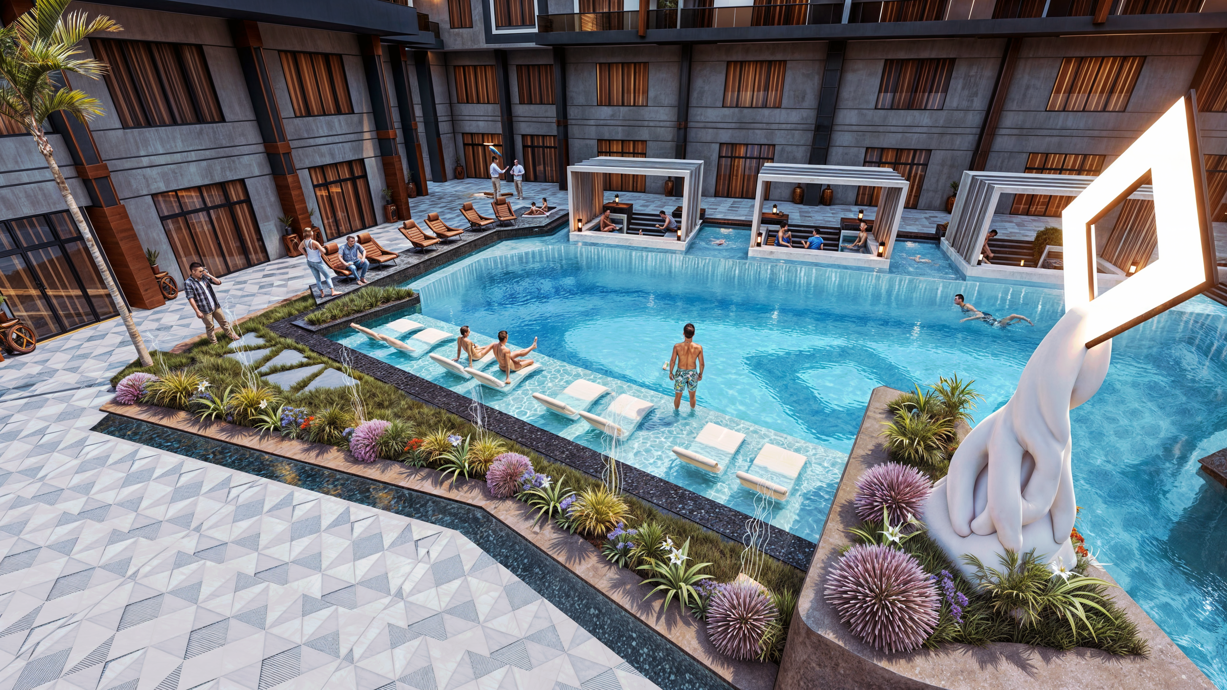Pool & Lounge